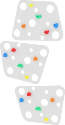 Produktbild von Kletterwand Indoor Cheesy für Kinder mit Griffe | Klettergerüst Kinderzimmer