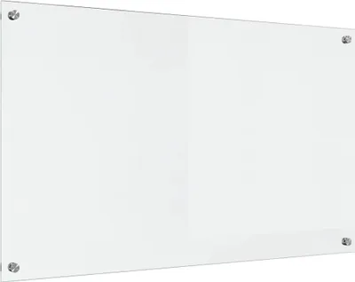 Immagine prodotto di vidaXL Alzatina da cucina trasparente 100 x 60 cm Vetro temperato