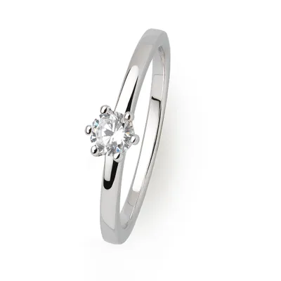 Produktbild von Xenox XS7383 Ring Damen Circle Krappe Zirkonia Ø 3 mm Sterling-Silber Gr. 52
