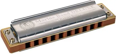 Produktbild von Professionelle Mundharmonika, M200505X, Metall, marineband.