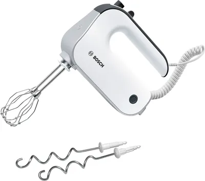 Produktbild von BOSCH Handmixer Styline MFQ4840 weiß/silber/schwarz