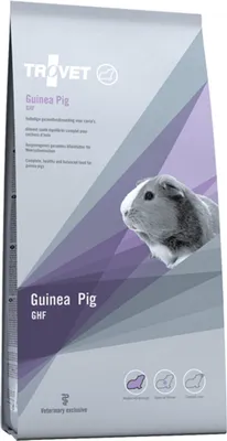 Produktbild von Trovet Guinea Pig GHF 2,5 kg | Ausgewogenes Alleinfuttermittel für Meerschweinchen