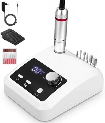 Produktbild von Famanu Elektrische Nagelfräse - 45.000 U/min, vielseitig einsetzbar