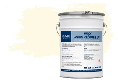 Image de Wixx Lasure Clôture UV+ - RAL 1015 | Blanc ivoire - 2,5L