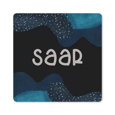 Produktbild von MuchoWow® Mauspad Mousepad Saar - Pastell - Mädchen 20x20 cm - Mousepads - Maus Mat - Pad - Mausunterlage - Desk Mat - Bureauartikeln
