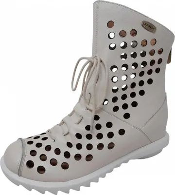 Produktbild von Laura Vita Sommerstiefel Laura Vita Schnürstiefel Weiß