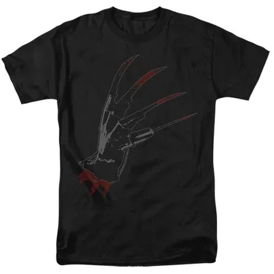 Produktbild von A Nightmare On Elm Street - T-Shirt für Herren/Damen Uni TV38439 (L) (Schwarz), KI-generiertes Bild