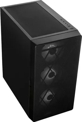 Image de Boîtier PC Bitfenix Muses, Moyen Tour, USB 3.0, HD Audio, Noir, 4 Ventilateurs FRGB, ATX Micro ATX Mini-ITX