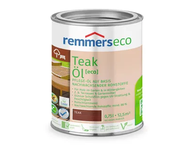 Zdjęcie produktu dla Remmers - Olej do tarasów ECO 0,75 l, Teak Intensiv