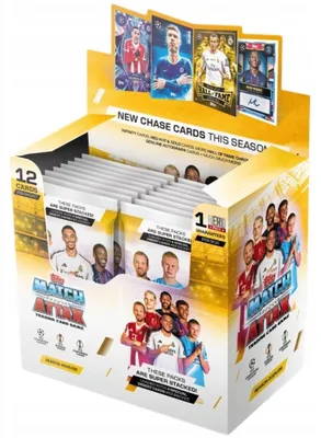 Obrázok produktu pre Topps Match Attax 2025/26 Champions League 10 Packets, 120 Football Cards