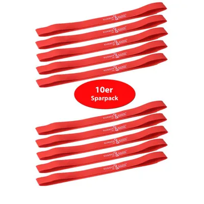 Produktbild von Rubberband Dittmann Sparpack 10x Rot (10Stk.)