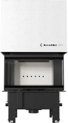 Produktbild von Kamineinsatz KRATKI REGNOR 680/280 7 kW Ø 160 3 seiten glas mit Türfeder