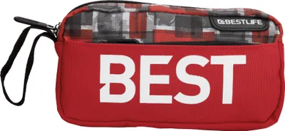 Produktbild von BESTLIFE Uni Federmäppchen „TASKU“ Federtasche Stifte-Etui Schminktasche, rot