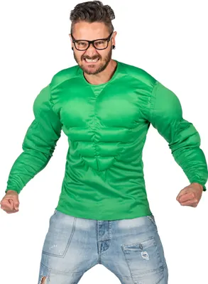 Image de T-shirt vert des héros - Super Held Taille S - XL Taille XL - 54/56