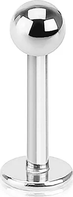 Produktbild von Labret Piercing Lippenpiercing Stab Monroe Madonna Medusa Stecker Stud Kugel 1,2 mm 8 mm