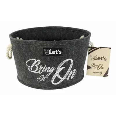 Produktbild von Lets Stuff It Bring it On Spielzeugaufbewahrung für Hunde anthratzit