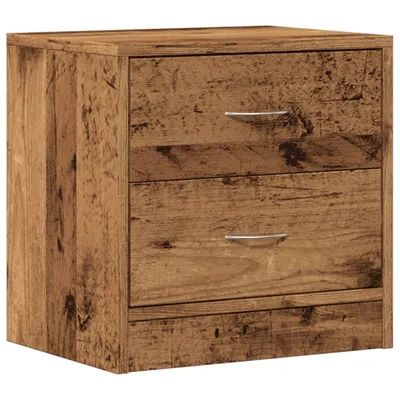 Produktbild von Nachttisch Altholz-Optik 40x30x40 cm Holzwerkstoff