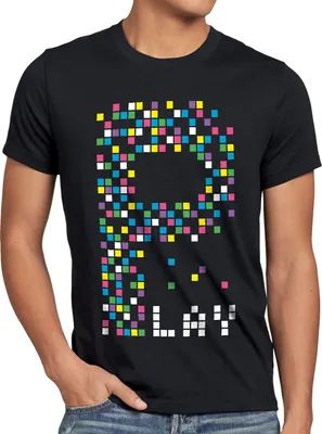 Produktbild von style3 Play Pixel Retro Gamer Herren T-Shirt