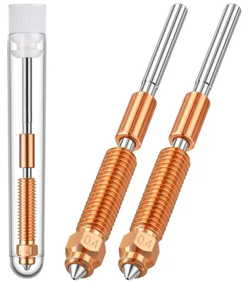 2er-Pack K1C Düsen 0,4 mm, gehärteter Stahl für 3D-Drucker