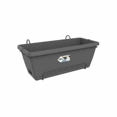 Zdjęcie produktu dla elho barcelona xl allin1 55cm, Sadzarka w doniczce, Wiszące, Polipropylen (PP), Antracyt, Prostokąt, Zewnętrzna