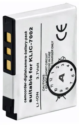 Produktbild von AccuCell Akku passend für Kodak Klic-7002, EasyShare V530