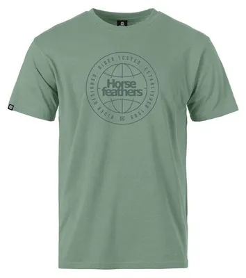 Imagen del producto de Camiseta Horsefeathers, color verde iceberg, talla XL