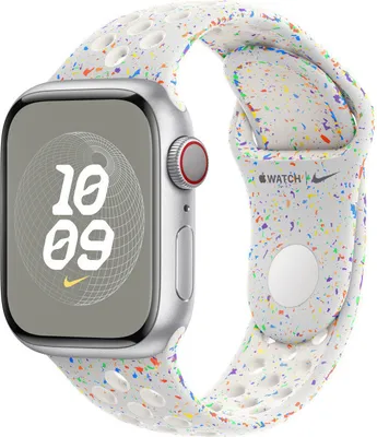 Produktbild von APPLE 41mm Pure Platinum Nike Sport Band