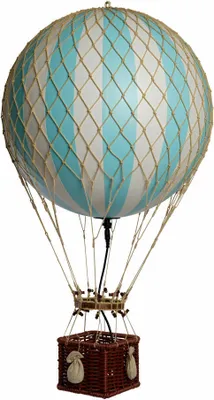 Immagine prodotto di Authentic Models Hängedekoration Royal Aero LED Blue Light, Ballon, Nachtlicht, Kunststoff / Papier, AP163IBL