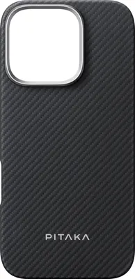 Zdjęcie produktu dla Pitaka KI1601PMA, Pokrowiec, Apple, iPhone 16 Pro Max, 17,5 cm (6.9"), Szary, Czarny