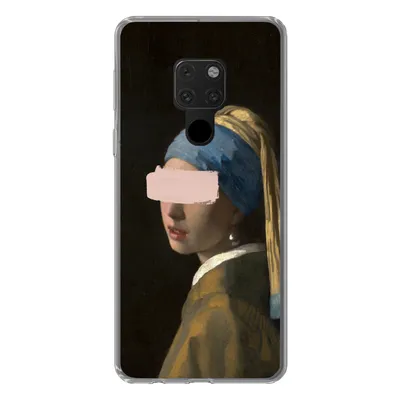Produktbild von MuchoWow® Handyhülle Schutzhülle Hülle für Huawei P40 Lite Das Mädchen mit dem Perlenohrring - Vermeer - Gemälde Silikon Softcase Handy Hülle - Handy
