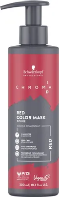 Zdjęcie produktu dla Schwarzkopf Chroma ID, 300 ml, Kobiety, Czerwony, Hair Color/Toner, direct dyes:Aqua (Water, Eau), Cetearyl Alcohol, PEG-8, Isopropyl Myristate,..., 1 szt.