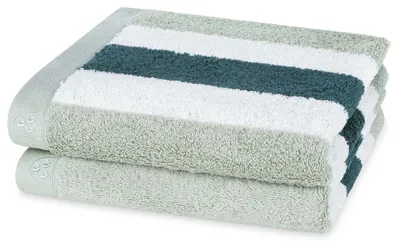 Produktbild von Ross Walk-Frottier Handtücher Doubleface 4832 Handtuch 50x100 cm birkengrün