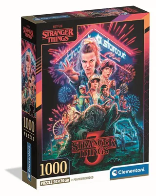 Zdjęcie produktu dla CLE puzzle 1000 CompactNetfl.StrangerThings 39979