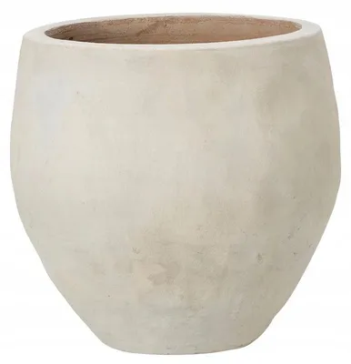 Produktbild von Donika Rustikaler Blumentopf Antik-Weiß Terrakotta 22cm