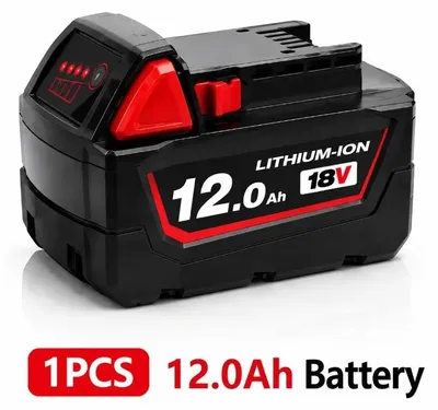 Produktbild von Akku - M18 18 V - Lithium-Ionen - 12 Ah - Ersatzakku für Elektrowerkzeuge - LED-Anzeige