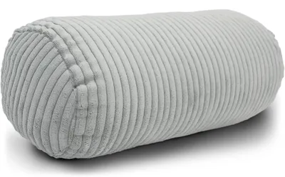 Produktbild von Amilian Nackenrolle 40x15 cm mit Bezug, Kissenrolle in Cord-Optik - Nachtnebel
