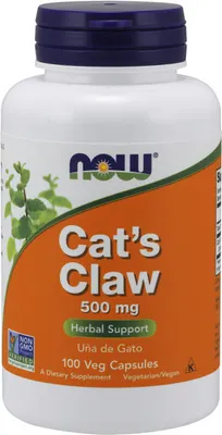Produktbild von NOW Foods Cat’s Claw 500 mg – 100 vegane Kapseln