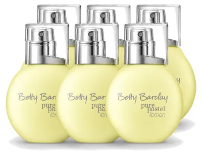 Imagen del producto de 6 x Betty Barclay Pure Pastel Lemon Eau de Toilette - 20 ml - Pack ahorro - 6 unidades