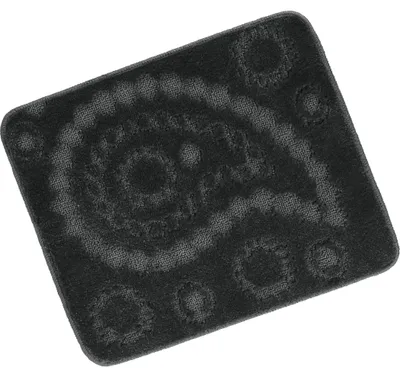 Obrázek produktu pro Předložka před WC 60x50cm Kašmír antracit