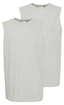 Produktbild von Solid SDLongi Herren 2Pack Tanktop Shirt mit Rundhals 100% Baumwolle Relaxed fit