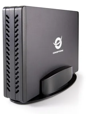 Obrázok produktu pre Conceptronic CHD3SU, Kryt HDD, 3.5", SATA, Serial ATA II, Serial ATA III, 0,48 Gbit/s, USB pripojenie, Čierna