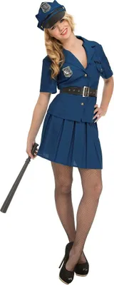 Produktbild von Verkleidung für Erwachsene My Other Me Polizistin (4 Stücke) - M/L