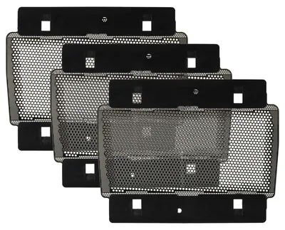 Produktbild von vhbw 3x Scherblatt kompatibel mit Braun 3315, 3731, 3770, 3732, 3305, 3615, 3310, 3600, 3710, 3614, 3733, 3734, 3105, 3610, 3612 Rasierer Silber Grau