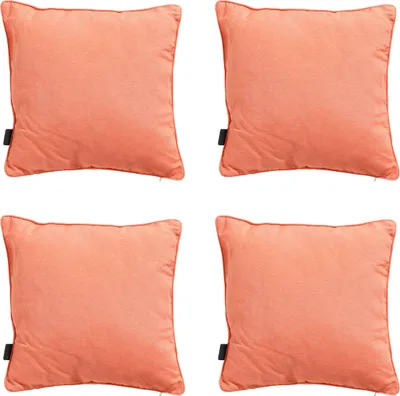 Produktbild von Madison - Dekokissen Panama Flamme orange - Ca. 60x60 cm - 4er-Set