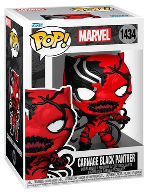 Zdjęcie produktu dla Funko POP Venom 1434 Carnage Black Panther Figurka Kolekcjonerska