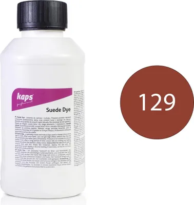 Produktbild von Spezialfärbemittel für Wildleder und Nubuk - Kaps Suede Dye 500 ml - Hellbraun