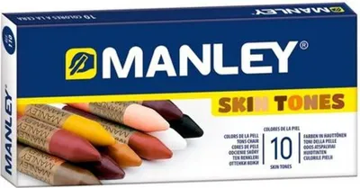 Image de Crayons de cire multicolores Manley