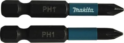 Image de Makita Impact Black PH1, 50 mm PH1 - 50 mm - 2 pces