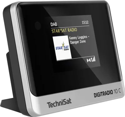 Obrázek produktu pro Technisat DigitRadio 10 C 0000/3945 / FM u. DAB+ / černá/stříbrná