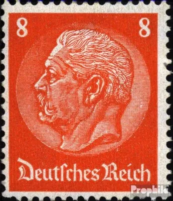 Produktbild von Briefmarken Deutsches Reich 1933 Mi 485 postfrisch Hindenburg